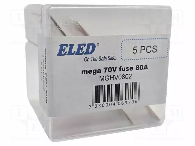80A - 70VDC - AUTOSULAKE - 68MM - M8 RUUVI - Autosulakkeet - MGHV0802 - 1