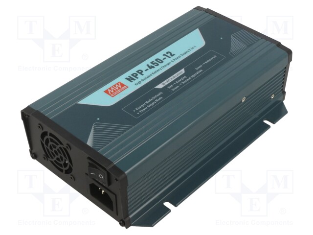 AKKULATURI - GEL (GEELI),LYIJYHAPPO - 25A - 90÷300AH - Akkulaturit - NPP-450-12 - 1