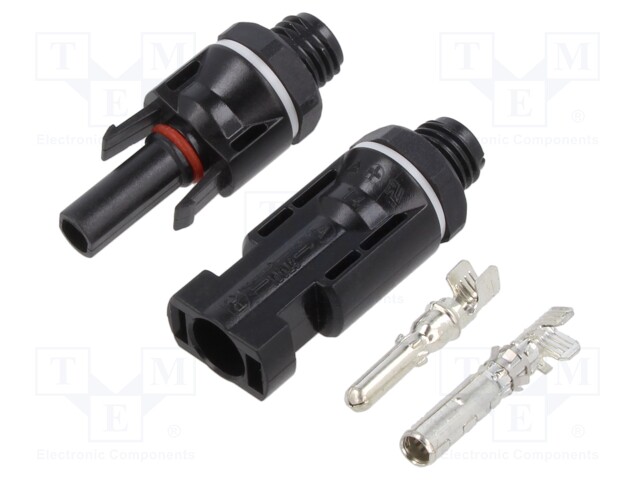 AURINKOPANEELILIITIN - PISTORASIA,PISTOKE - UROS + NAARAS - 30A - 1KV - Aurinkopaneeli liittimet - DS1162-01-AV6B12 - 1