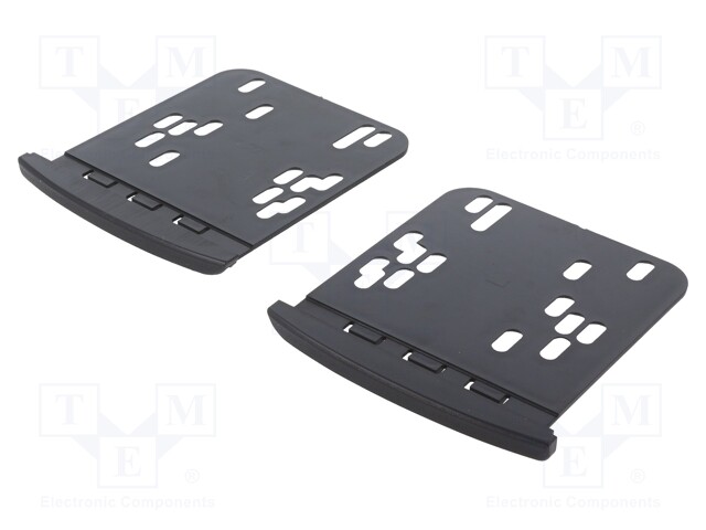 AUTORADION KEHYS - FORD,JAGUAR - 2 DIN - MUSTA - Kehykset autoradioille - RAM-40.852 - 1