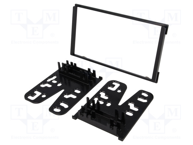 AUTORADION KEHYS - KIA - 2 DIN - MUSTA - Kehykset autoradioille - RAM-40.130.2 - 1