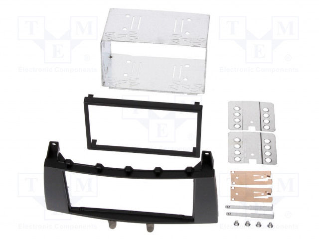 AUTORADION KEHYS - MERCEDES - 2 DIN - MUSTA - Kehykset autoradioille - RAM-40.164.2 - 1
