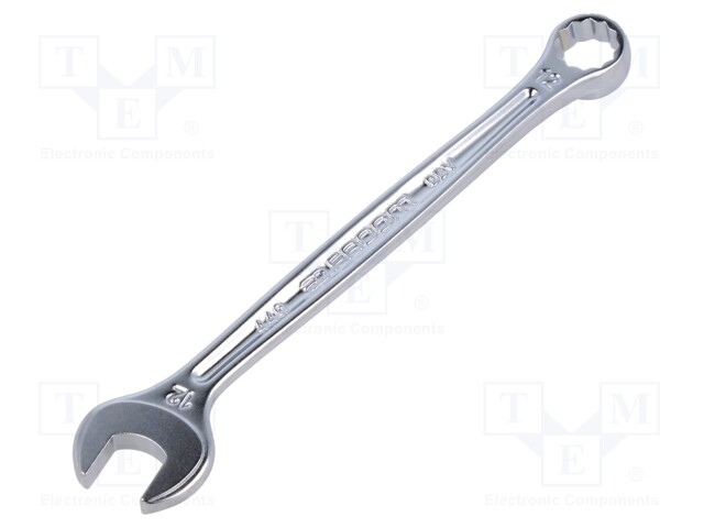 WRENCH: COMBINATION SPANNER - DOUBLE-SIDED - 12MM - L: 162MM - SATIN - Vääntötyökalut ja kiintolenkit - FACOM-440.12 - 1