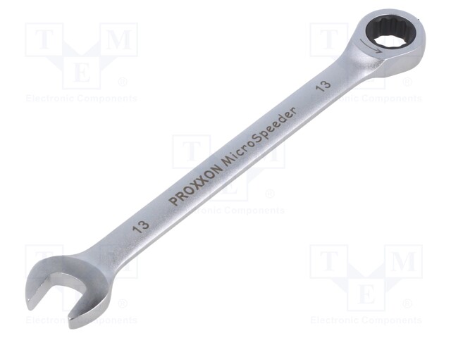 WRENCH: COMBINATION SPANNER - RATTLE - 13MM - MICROSPEEDER - Vääntötyökalut ja kiintolenkit - PR23262 - 1