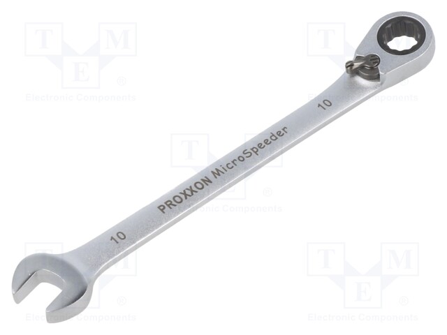 WRENCH: COMBINATION SPANNER - RATTLE - 10MM - MICROSPEEDER - Vääntötyökalut ja kiintolenkit - PR23132 - 1
