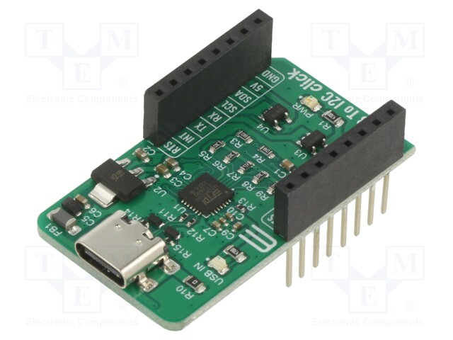 CLICK BOARD - PROTOTYYPPIPIIRILEVY - KOMP: FT260 - ADAPTERI - Laajennuslevyt - MIKROE-5312 - 1