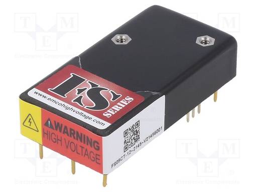 DC/DC MUUNNIN - 10W - TULOJÄNNITE 12VDC - LÄHTÖJÄNNITE 0÷250VDC - ULÄH2: 0÷-250VDC - DC/DC muuntimet - FS05CT-12 - 1