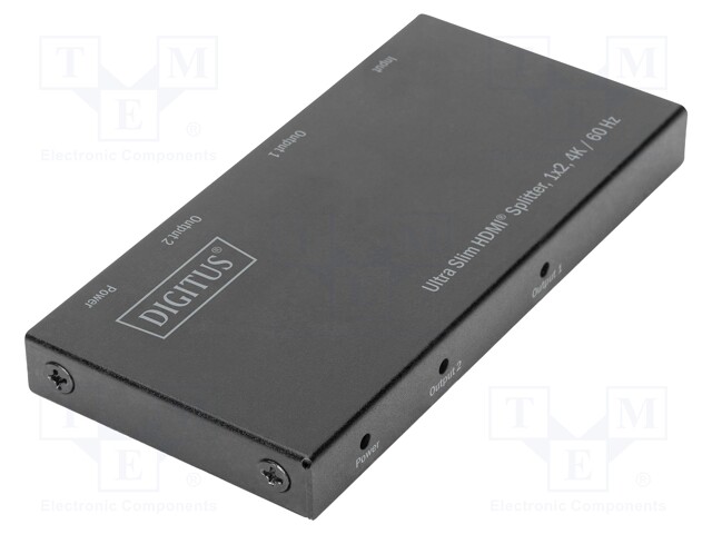 HAAROITIN - HDCP 2.2,HDMI 2.0 - 3D,4K,HDCP,HDR,UHD 2160P - METALLI - HDMI, DVI, DisplayPort johdot - DS-45322 - 1