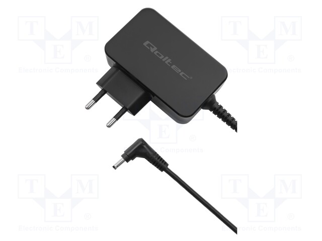 HAKKURIVIRTALÄHDE -19VDC - 2,37A - LÄHTÖ: 3,0/1,0 - 45W - TYÖPÖYTÄ - Kannettavien tietokoneiden virtalähteet - ZSI-51032 - 1