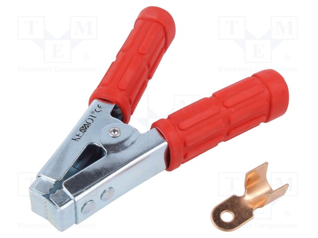 HAUENLEUKA - 600A - LEVITYSALUE: MAX.300MM - KOK.PIT: 165MM - Krokotiili klipsit - ZAC-0412 - 1