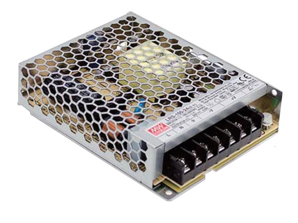ITE SWITCHING POWER SUPPLY - SINGLE OUTPUT - 100 W - 12 V - CLOSED FRAME - FOR PROFESSIONAL USE ONLY - Teollisuushakkuriteholähteet - LRS-100-12 - 1