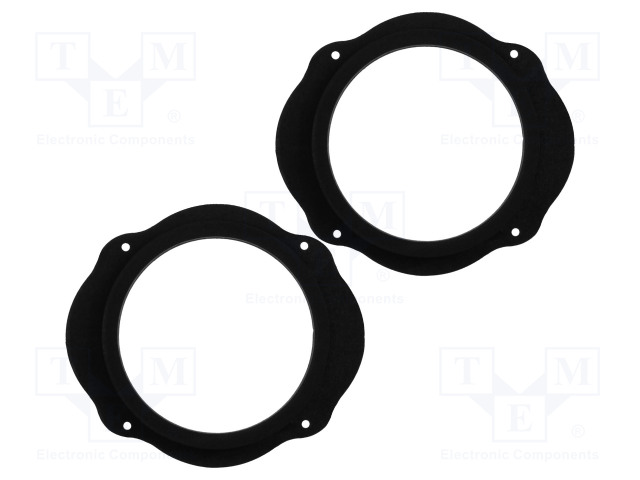 KAIUTTIMEN KOROKERENGAS - MDF - 165MM - FORD - KYLLÄSTETTY - 2KPL - Kaiuttimen MDF soviterenkaat - D.MDF.FORD02 - 1