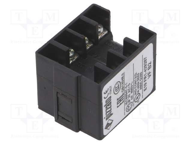 KONTAKTILOHKO - NC + NO X2 - 10A - MAX.400VAC - MAX.250VDC - -40÷80°C - Rajakytkimet - VFB2 - 1