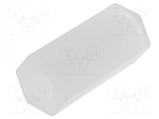 KOROTUSRUUVI - POLYAMIDI - M3 - 12,7MM - Muoviset korotusruuvit ja -holkit - HTP-312 - 1