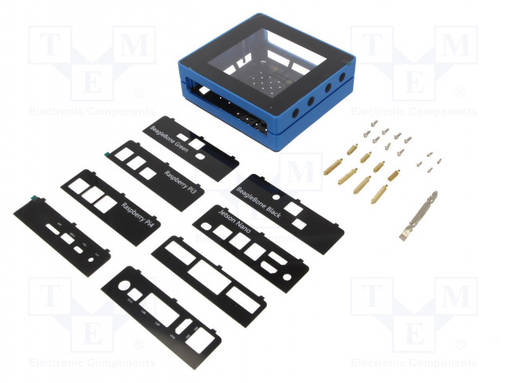 KOTELO - ALUMIINIKOTELO - BEAGLEBONE,JETSON NANO,RASPBERRY PI - Kehityspakettien lisätarvikkeet - SEEED-114992152 - 1
