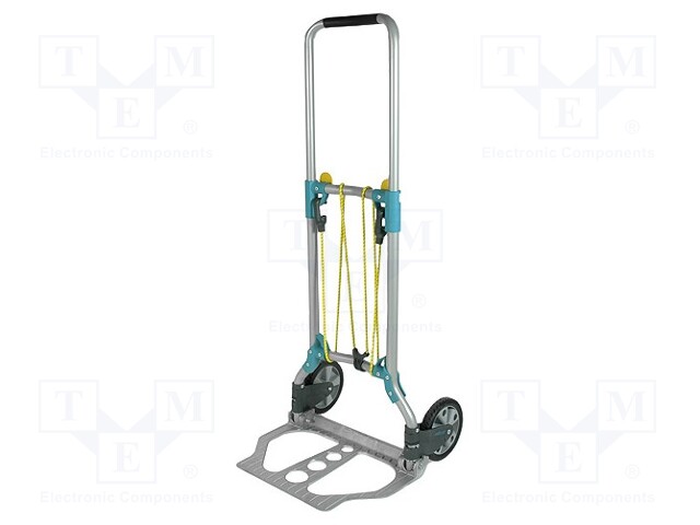 KULJETUSKÄRRY - 730X430X60MM - TYÖTIL.MIT: 420X270MM - MAX70KG - Varastolaitteet - HAND-TROLLEY-2 - 1