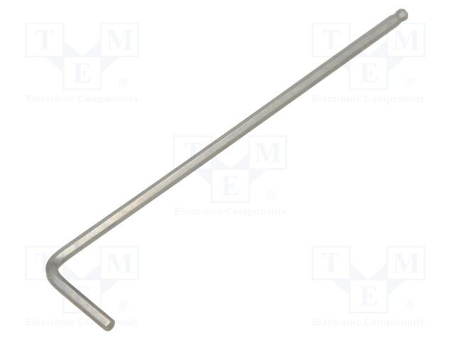 WRENCH: HEX KEY - SPHERICAL - HEX 2MM - OVERALL LEN: 85MM - LONG - Kuusiokolo- ja TORX avaimet - SA.SS324-2 - 1