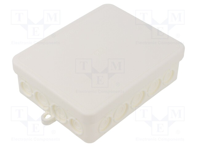 KYTKENTÄRASIA - X: 100MM - Y: 125MM - Z: 40MM - POLYETEENI - IP55 - Kytkentärasiat - OBO-2000422 - 1