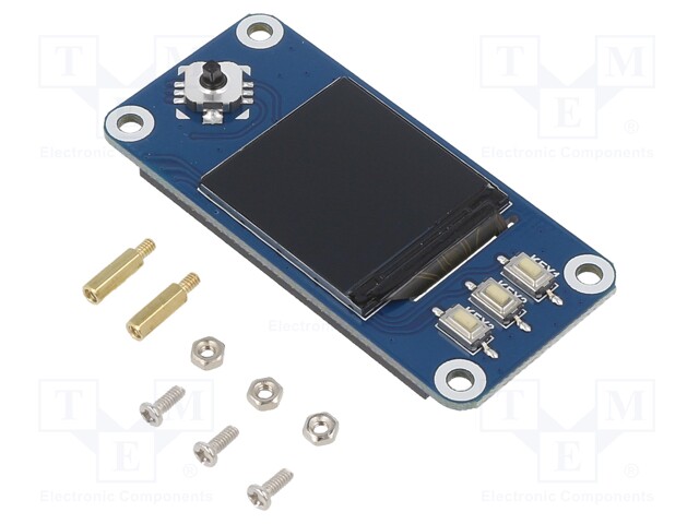 LCD NÄYTTÖ - GRAAFINEN,MATRIISI IPS - 240X240 - 65X30,2MM - 1,3" - Graafiset LCD-näytöt - WSH-14972 - 1