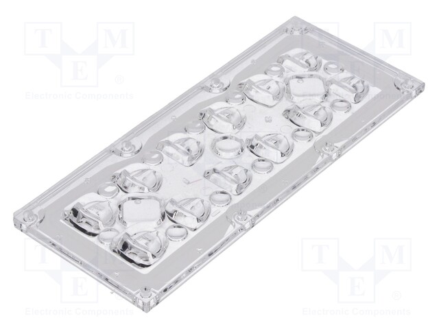 LED-LINSSI - SUORAKULMA- LÄPINÄKYVÄ - H: 7,92MM - Linssit LEDeille - CS12862 - 1