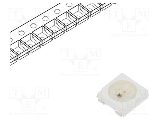 OHJELMOITAVA LED - RGB - SMD - 5050,PLCC4 - 3,7÷5,5VDC - 5X5X1,6MM - Pintaliitos LED - SK6812 - 1