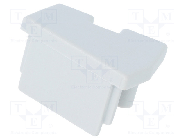 LED PROFIILIN PÄÄTYPALA - HARMAA - 2KPL - ABS - EDGE10 - Profiilit LED nauhoille - TOP-A9960022 - 1