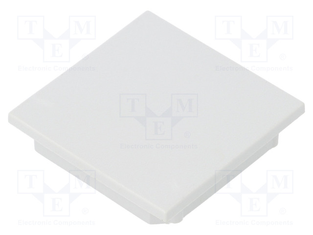 LED PROFIILIN PÄÄTYPALA - HARMAA - 2KPL - ABS - VÄLIKALVON LAJI: C - Profiilit LED nauhoille - TOP-V4960022 - 1
