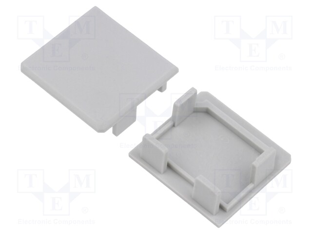 LED PROFIILIN PÄÄTYPALA - HARMAA - LIPOD - Profiilit LED nauhoille - K-C24004C02 - 1
