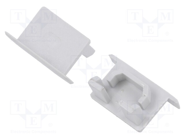 LED PROFIILIN PÄÄTYPALA - HARMAA - PDS-NK - Profiilit LED nauhoille - K-C24338C02 - 1