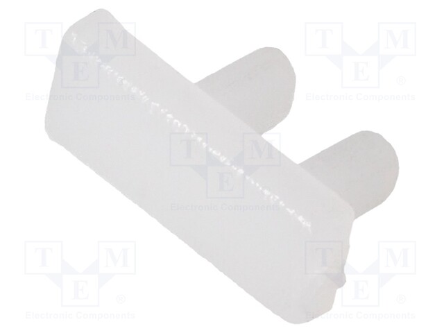 LED PROFIILIN PÄÄTYPALA - MAITOMAINEN - 20KPL - PLEXIGLASS PMMA - Profiilit LED nauhoille - TOP.G5999922 - 1