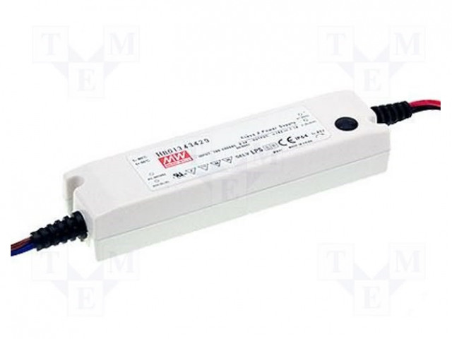 VIRTALÄHDE: IMPULSSI - LED - 19,2W - 12VDC - 1,6A - 90÷277VAC - IP64 - 80% - LED teholähteet - PLN-20-12 - 1