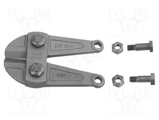 LEUAT - 596/6A - Kaapeli- ja vaijerileikkurit - UNIOR-610972 - 1