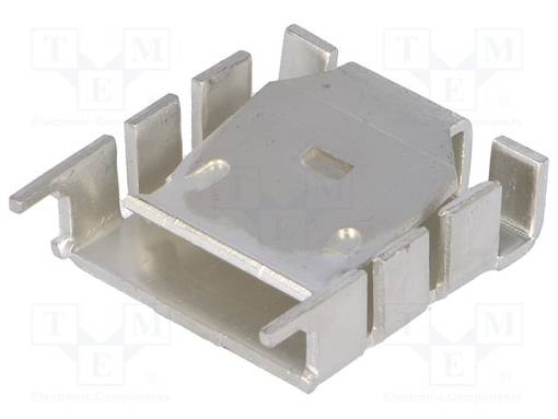 JÄÄHDYTYSLEVY - PURISTETTU - TO218,TO220 - L: 25,4MM - W: 25MM - H: 8,3MM - Jäähdytyslevyt - FK224MI220-2 - 1