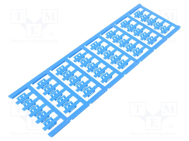 MERKIT - 2÷3,5MM - POLYAMIDI 66 - SININEN - -40÷100°C - KIINNITYSTARRA - Kaapeleiden merkintä - WM-1779080002 - 1