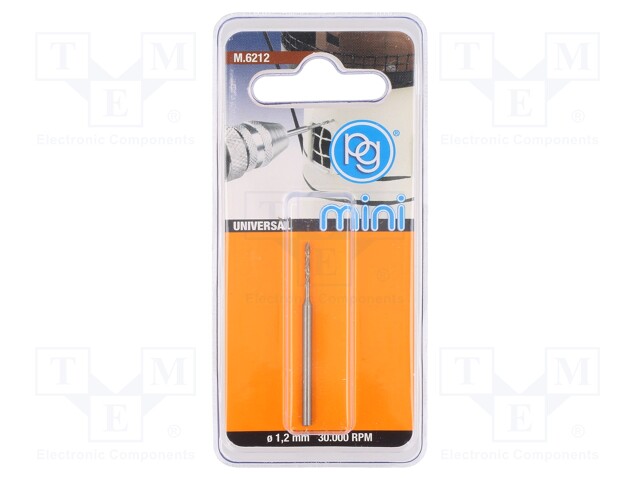 METALLIPORANTERÄ - Ø: 1,2MM - HSS PIKATERÄS - TARKKA - Metalliporanterät - PG-M6212 - 1