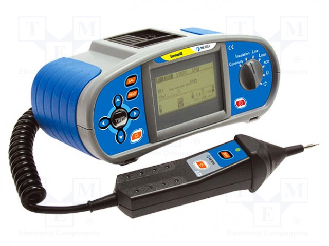 MITTARI: SÄHKÖJÄRJESTELMÄN MITTARI - LCD - 0,017÷199,9MOHM,999MOHM - Sähköverkostojen testerit ja mittarit - METR-MI3102 - 1