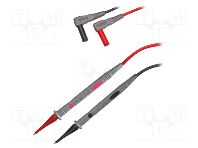 MITTAUSJOHDOT - NIMELLISVIRTA: 10A - PIT: 1,2M - ERISTETYT - ERISTYS: PVC - Mittausjohdot - PKT-TKS-2 - 1