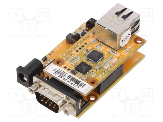 ETHERNET MODUULI - KOMP: SP3232EBEY,W5500 - UC: LPC11E36FHN33 - Ethernet moduulit - WIZ550S2E-232 - 1