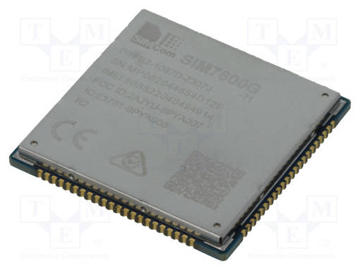 MODUULI: LTE - DOWN: 150MBPS - UP: 50MBPS - SMD - LTE CAT4 - 30X30X2,9MM - M2M (GPRS/HSPA/LTE) moduulit - SIM7600G-H-R2 - 1