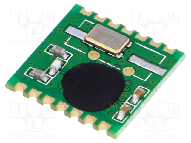 MODUULI: RF - FM-VASTAANOTIN - FSK - 868MHZ - SPI - -109DBM - 2,2÷5,4VDC - RF moduulit - RFM01868S2 - 1