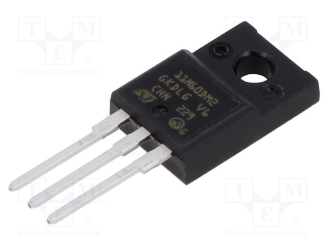 N-KANAVA MOSFET - UNI-POLAARINEN - Transistorit - STF11N60DM2 - 1