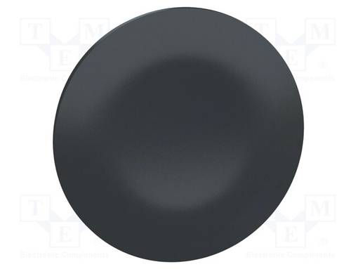 NÄPPÄIMEN LINSSI - 22MM - HARMONY XB4 - NÄPPIMEN VÄRI: MUSTA - Taulukytkimien lisävarusteet - ZBA72 - 1