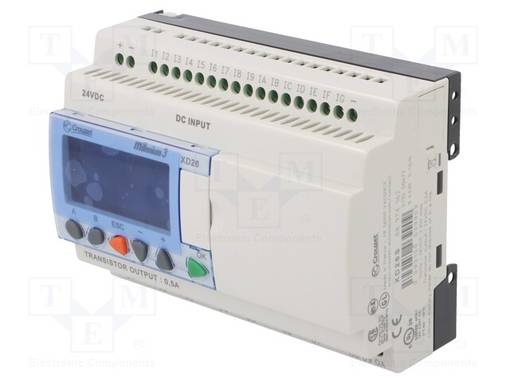 OHJELMOITAVA RELE - IN: 16 - ANALOG.-SYÖTÖT: 6 - OUT: 10 - OUT 1: SSR - Ohjelmoitavat releet - CROUZET-88974162 - 1