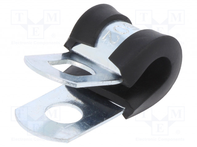 PIDIKE - ØNIPUN : 6,4÷7,9MM - W: 13MM - TERÄS-SUOJAMATERIAALI: EPDM - Metalliset nippusiteet ja kiinnityspanna - MPC-LKD1502 - 1