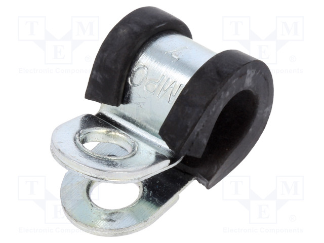 PIDIKE - ØNIPUN : 7MM - W: 12MM - TERÄS-SUOJAMATERIAALI: EPDM - DL - W1 - Metalliset nippusiteet ja kiinnityspanna - MPC-LKD10712 - 1