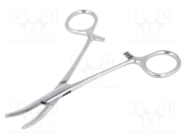 PIHDIT - 125MM - PÄÄTE: TAIVUTETTU - Lukkopihdit - FUT.PH-02 - 1