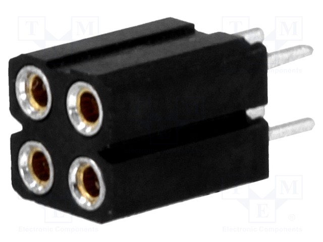 PIIKKIRIMA NAARAS - NAARAS - PIN: 4 - SORVATUT KOSKETTIMET - SUORA - THT - Piikkirimaliittimet - ZL307-2X2 - 1