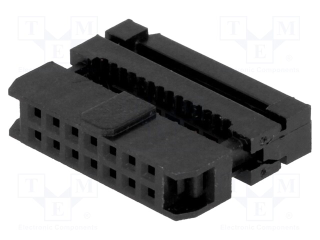 LIITIN: IDC - PISTOKE - NAARAS - PIN: 14 - IDC - - 2MM - 2X7 - 1MM - IDC liittimet - DS1017-14MA2 - 1
