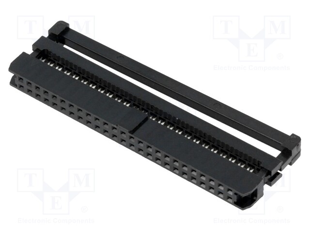 LIITIN: IDC - PISTOKE - NAARAS - PIN: 50 - IDC - - 2MM - 2X25 - 1MM - IDC liittimet - DS1017-50MA2 - 1