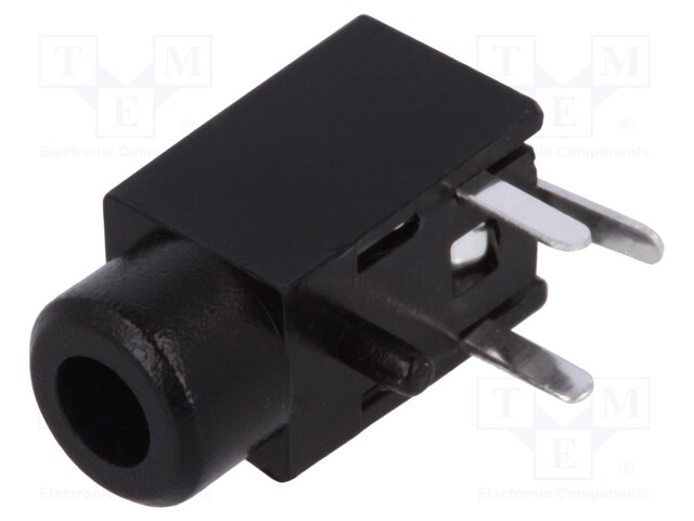 LIITIN: JACK 2,5MM - N LIITINAARAS - MONO - NAVAT: 2 - THT - Plugit ja jakit - FC68102 - 1